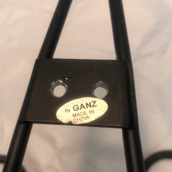 Ganz Decorative Wrought Iron Wall Mount Plate, Bowl, Platter Holder 5x5.5x2.5” - Picture 5 of 5